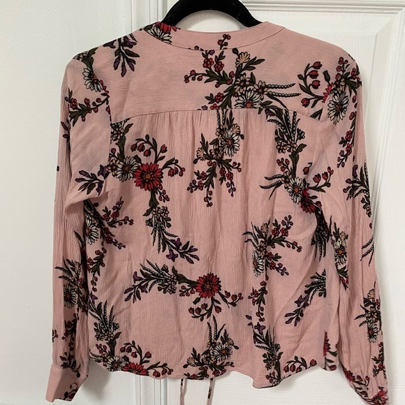 Flynn Skye, floral, open tie front, small, pink - Picture 3 of 3